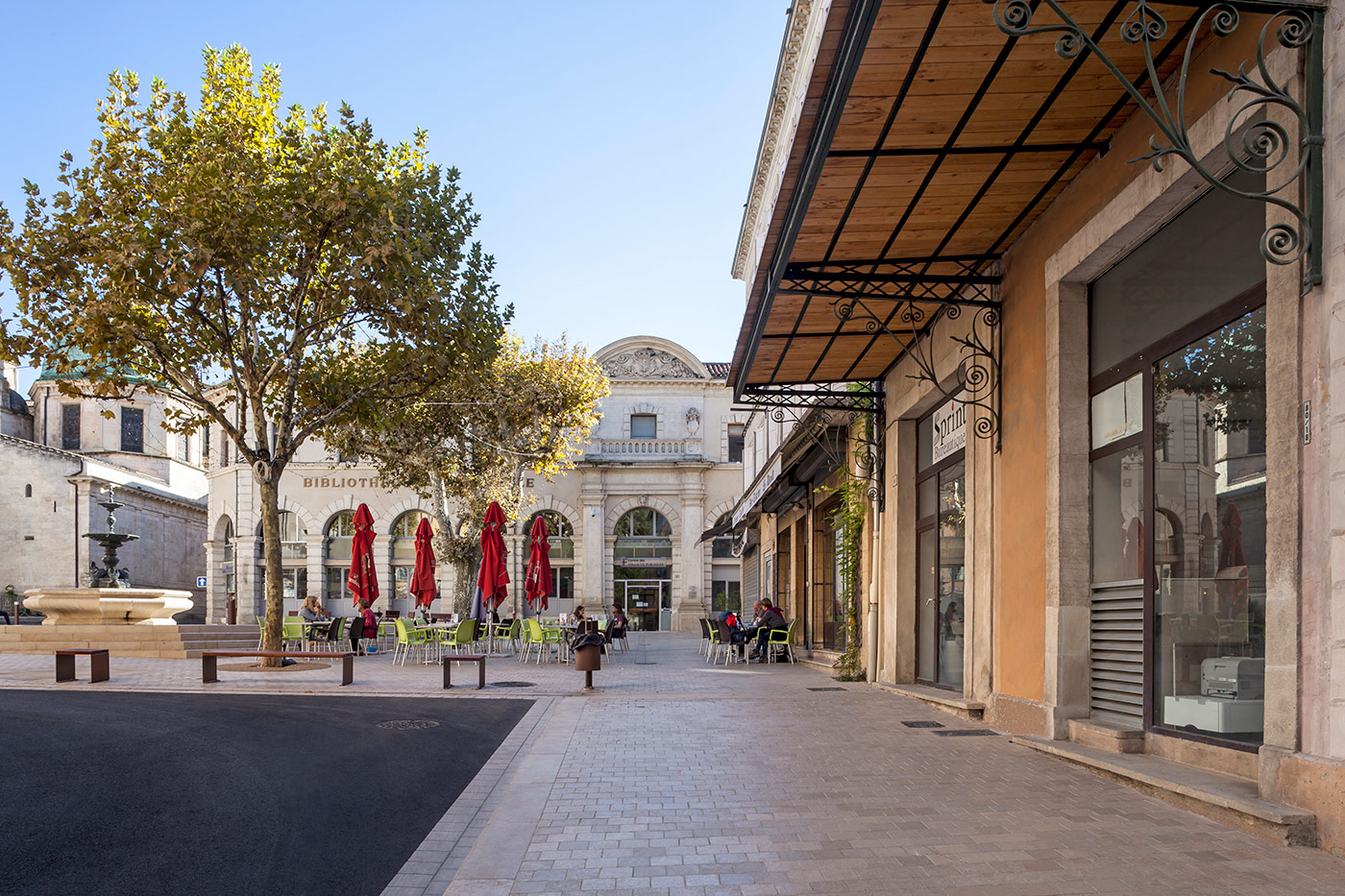 Place Carnot - projet Città Urbanisme et Paysage